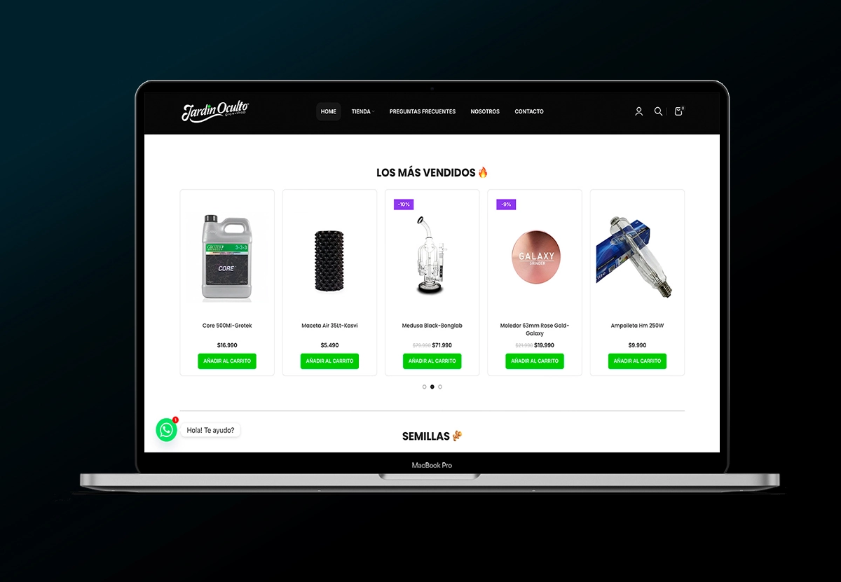 Jardín Oculto Growshop